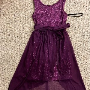 Girls sleeveless High-Low dress